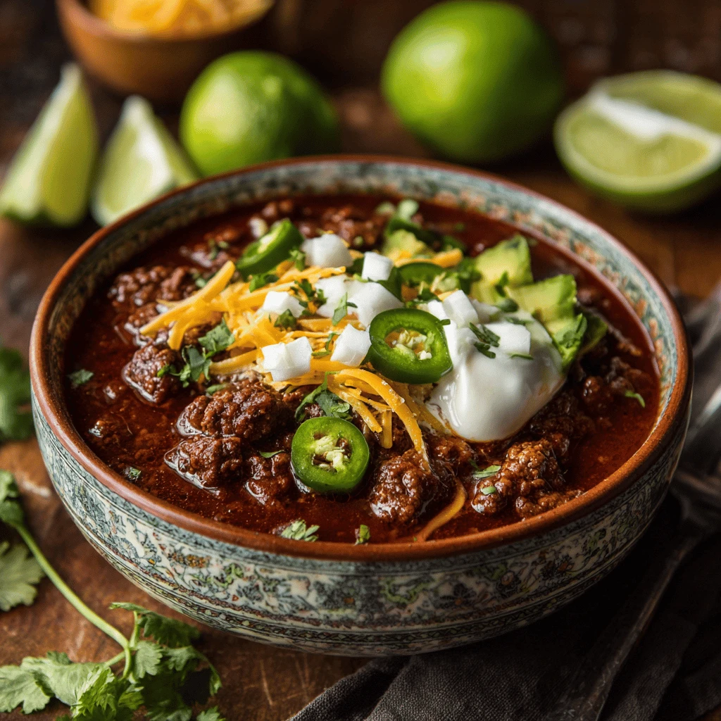 Classic Beef Chili
