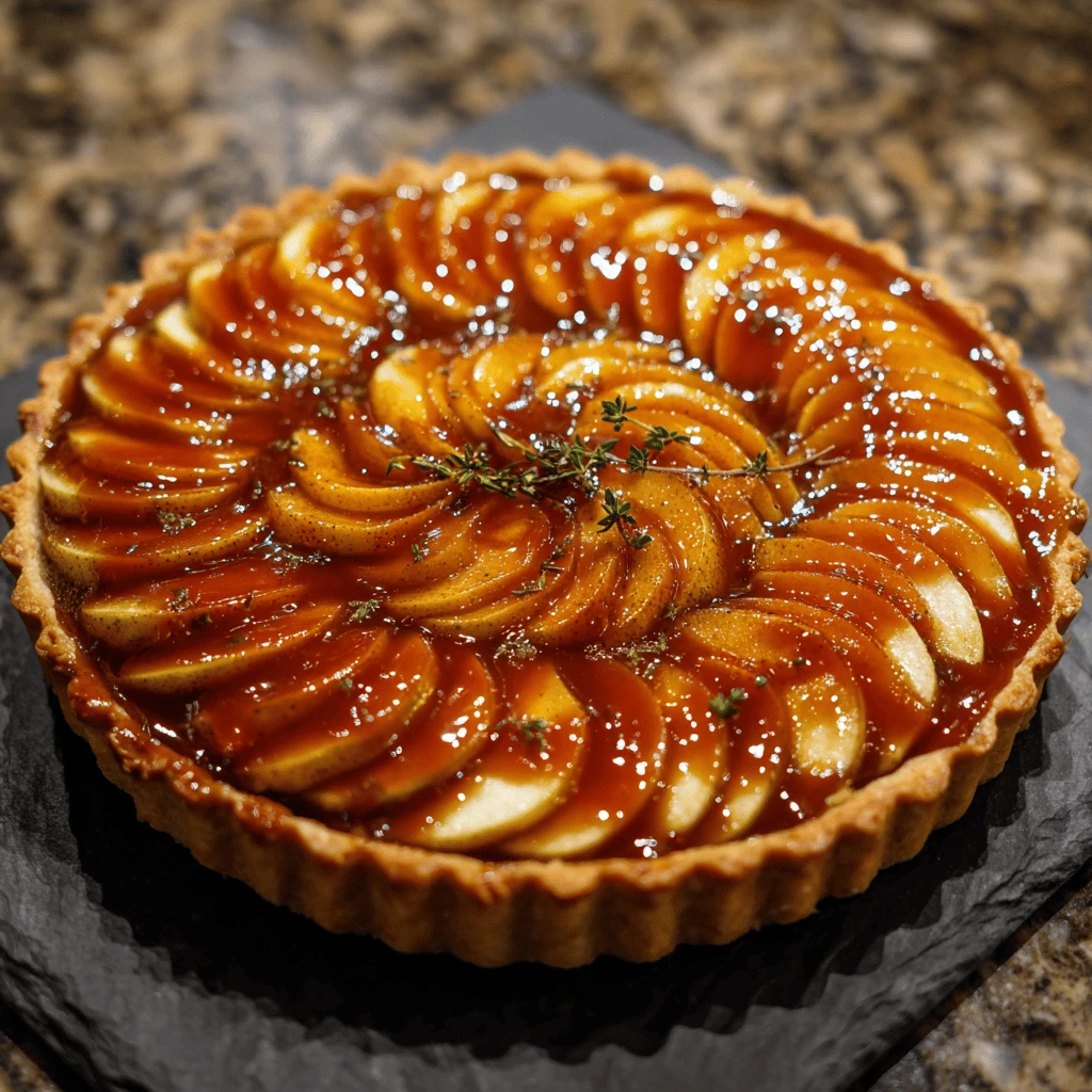 Caramel Apple Tart for Thanksgiving: A Delightful Autumn Dessert