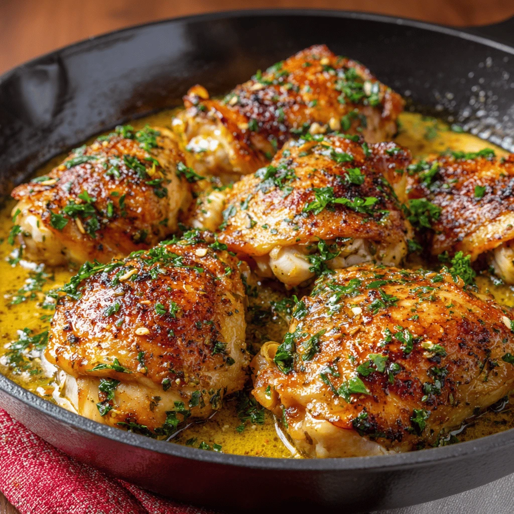 Garlic Butter Chicken Easy Dinner