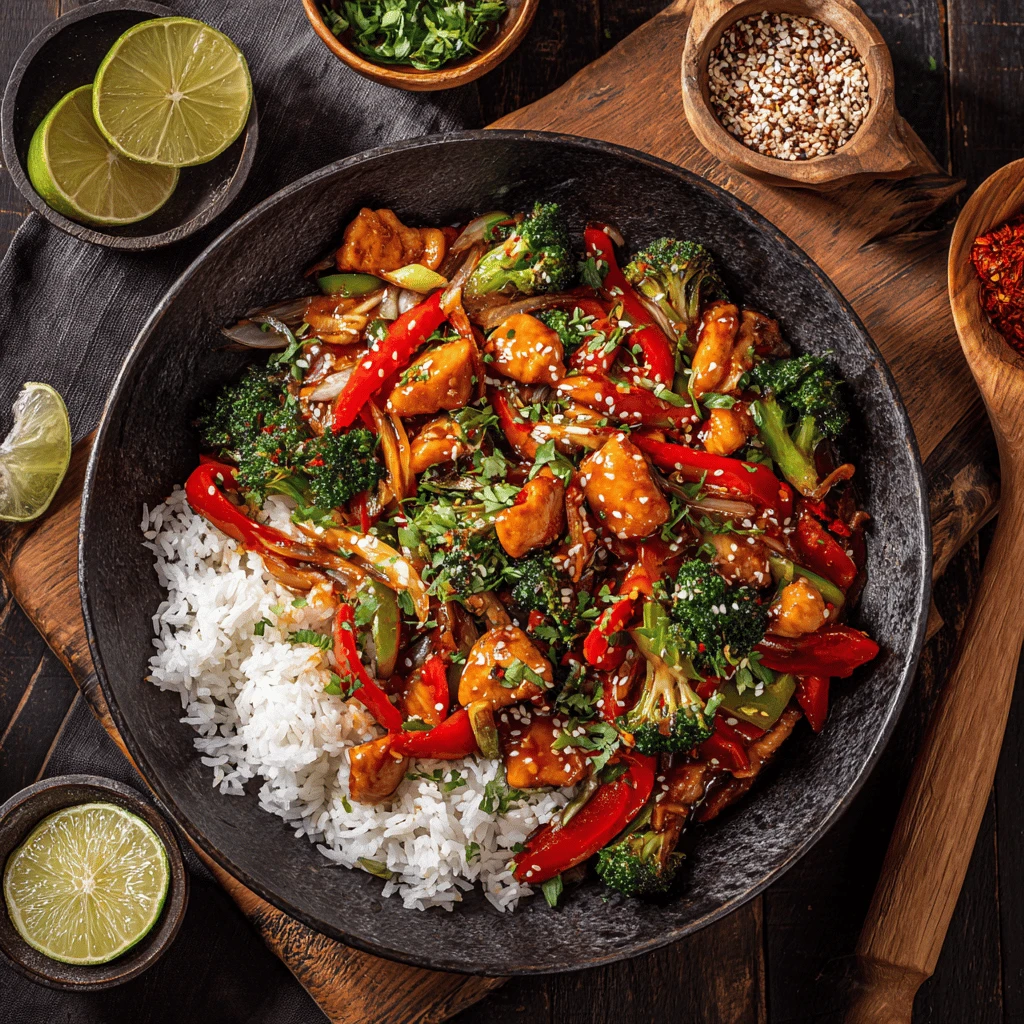 Sweet and Sour Chicken Stir-Fry: A Flavorful Guide to Asian Cuisine