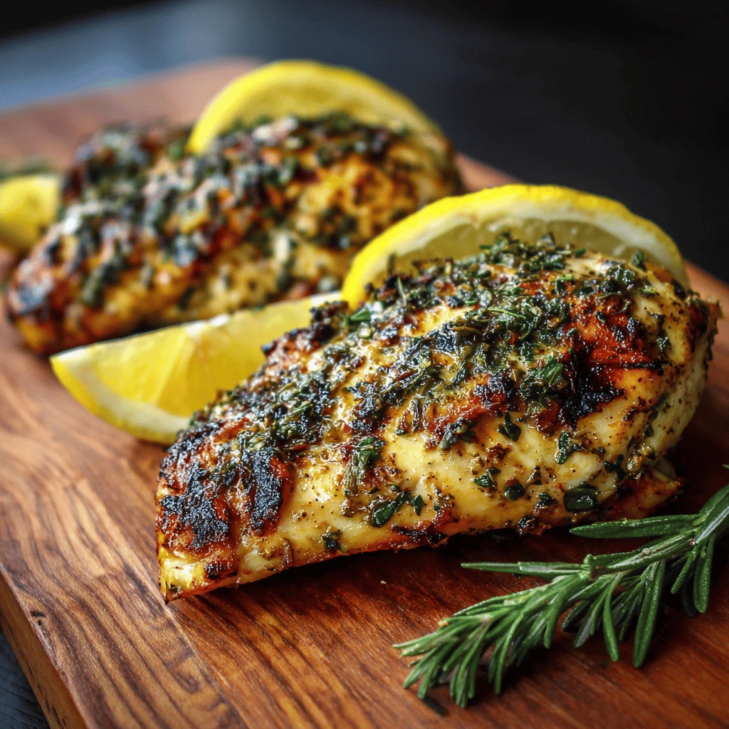 Lemon Herb Grilled Chicken