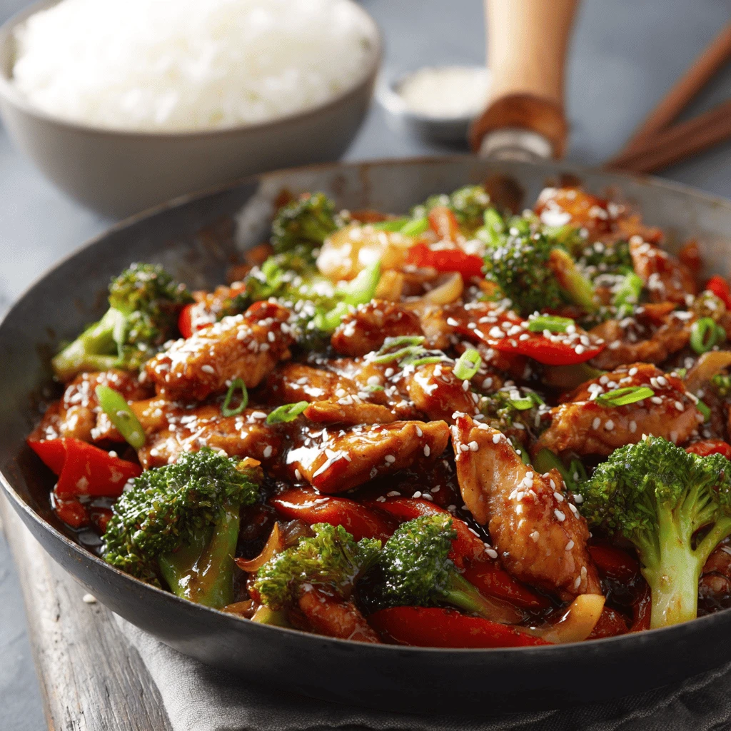 Easy Recipe Teriyaki Chicken Stir-Fry