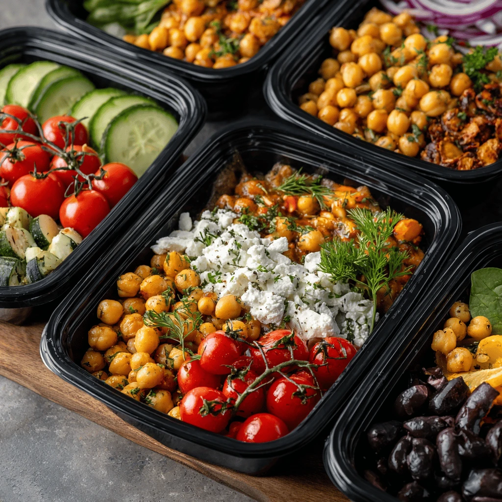 Mediterranean Chickpea Meal Prep: Delicious, Healthy, and Convenient