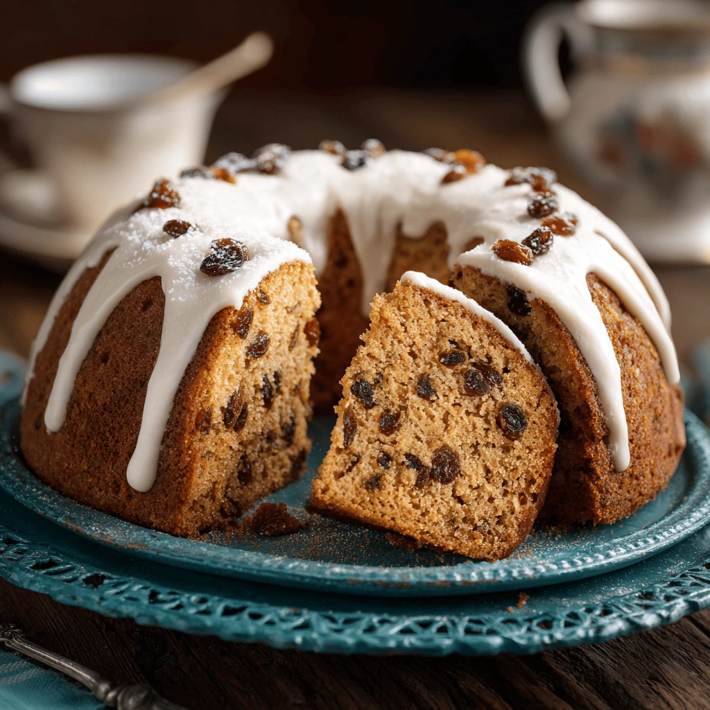Old-Fashioned Raisin Spice Cake: A Timeless Treat