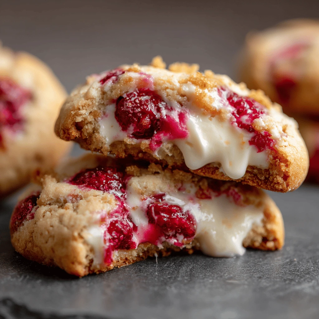 Raspberry Cheesecake Cookies: A Decadent Delight