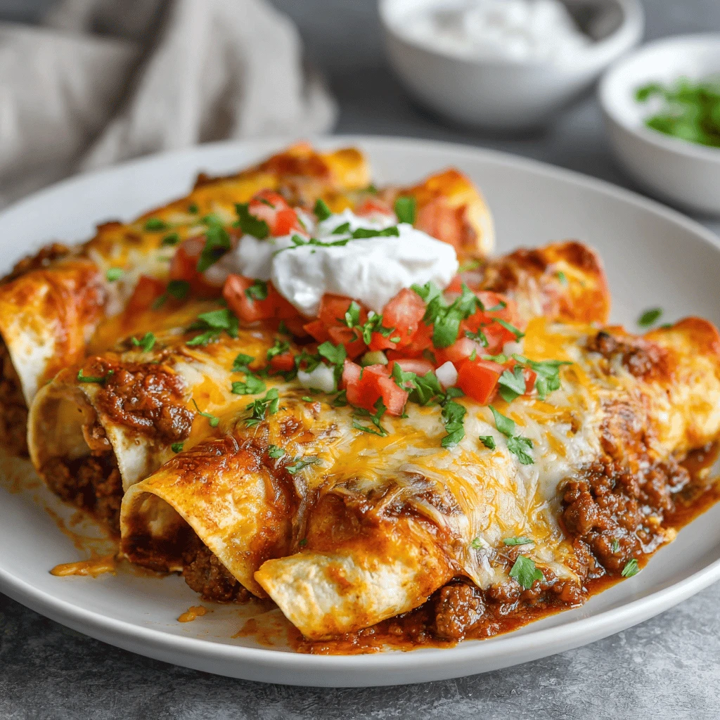 Ground Beef Enchiladas: A Flavorful Fiesta on Your Plate