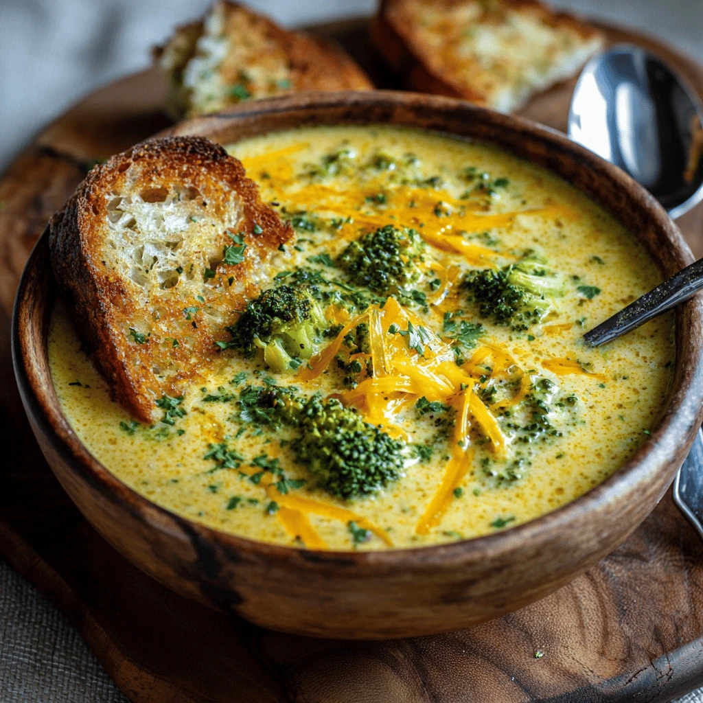 Broccoli Cheddar Soup: A Creamy, Comforting Classic
