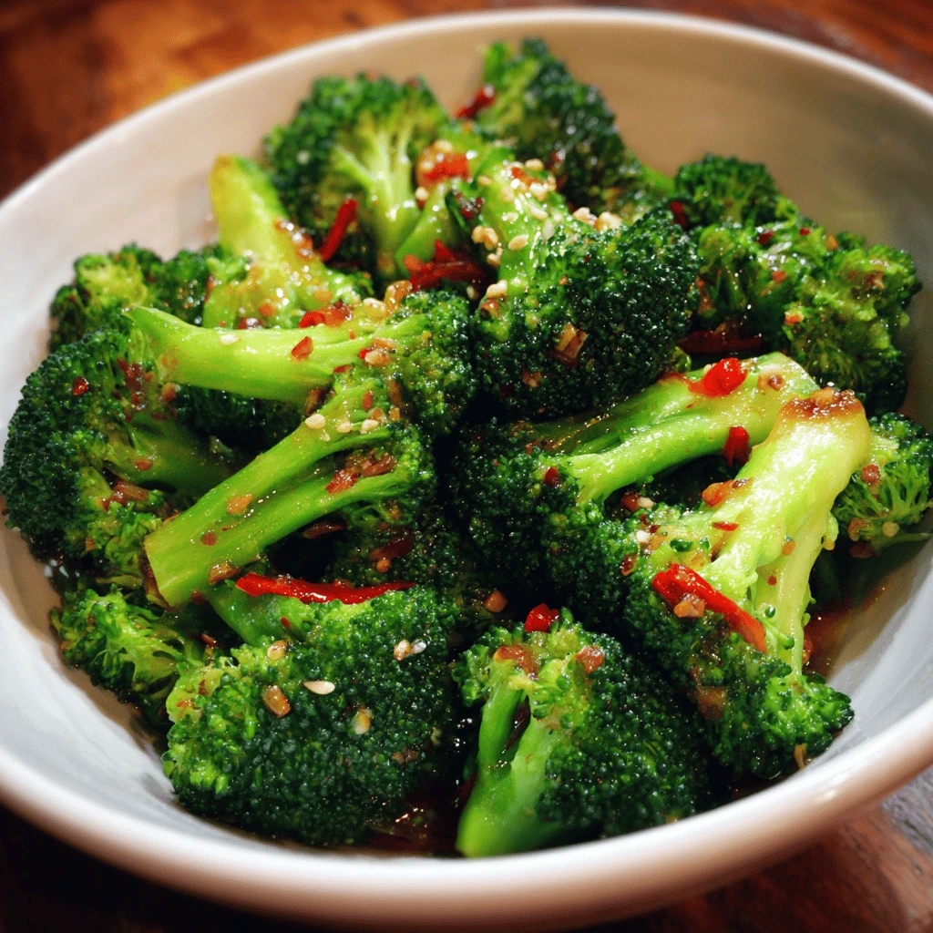 Broccoli Stir-Fry with Garlic Sauce: A Flavorful and Healthy Delight