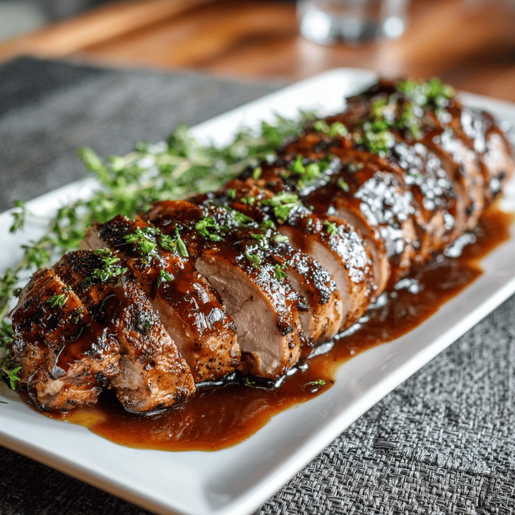 Brown Sugar Pork Tenderloin Glaze: Sweet & Savory Perfection