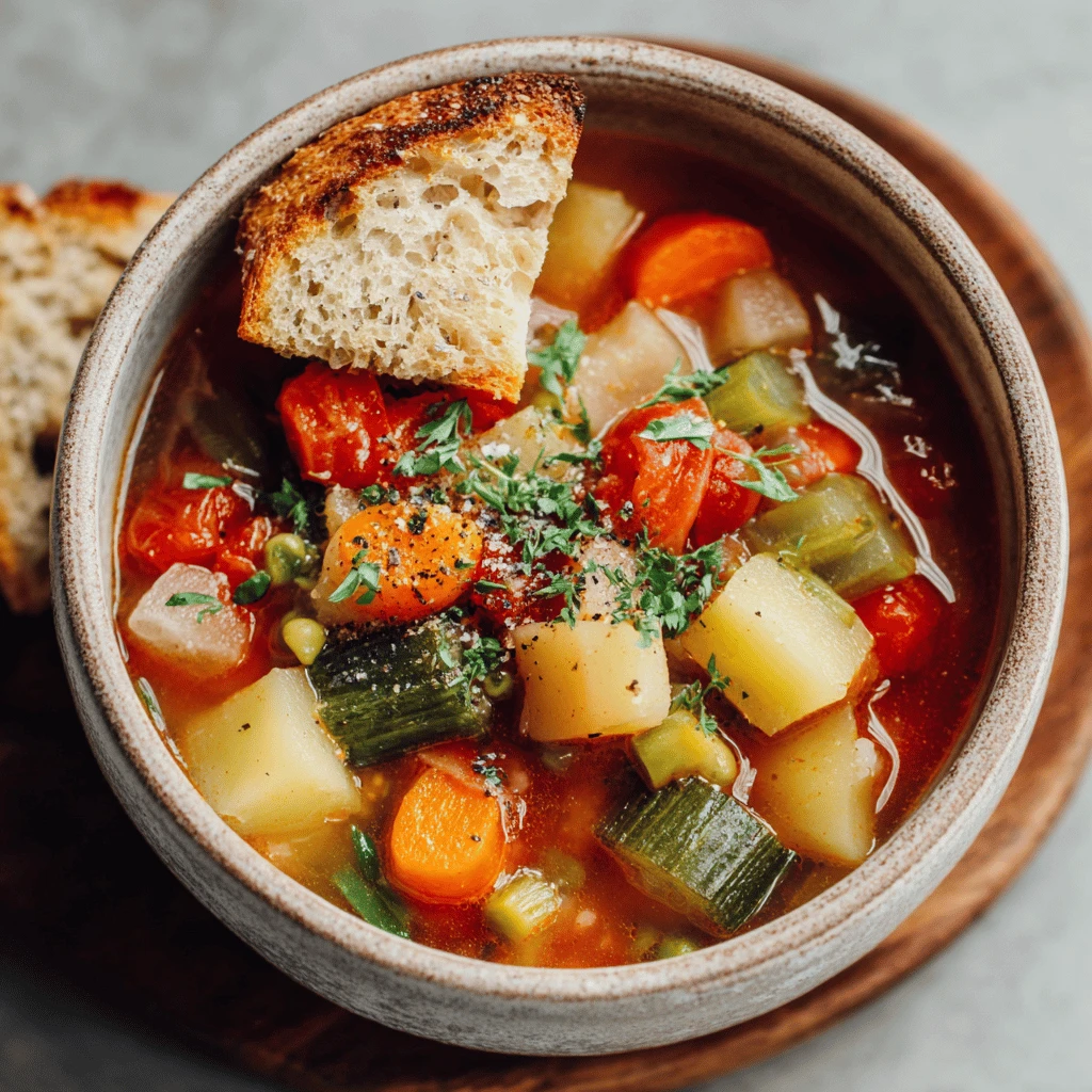 Crockpot Vegetable Soup