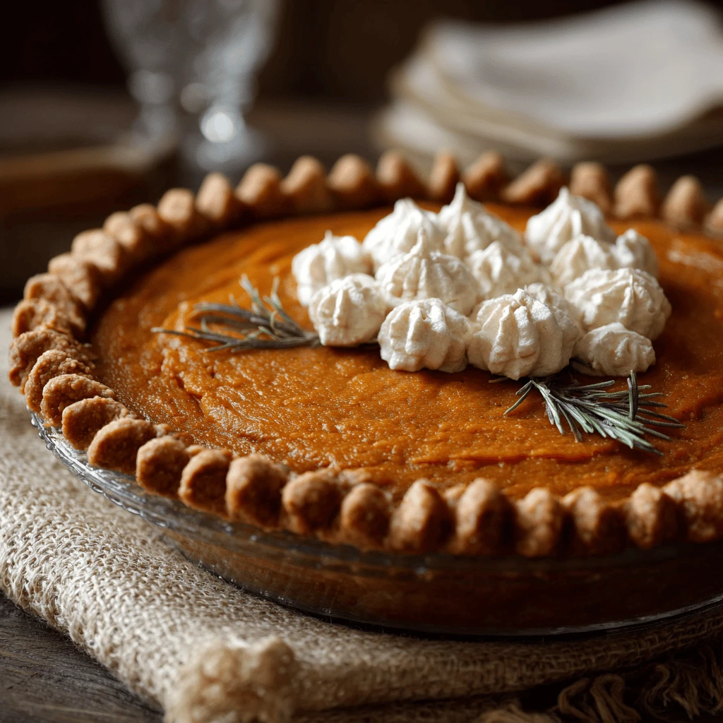 Sweet Potato Pie for Thanksgiving: A Timeless Classic