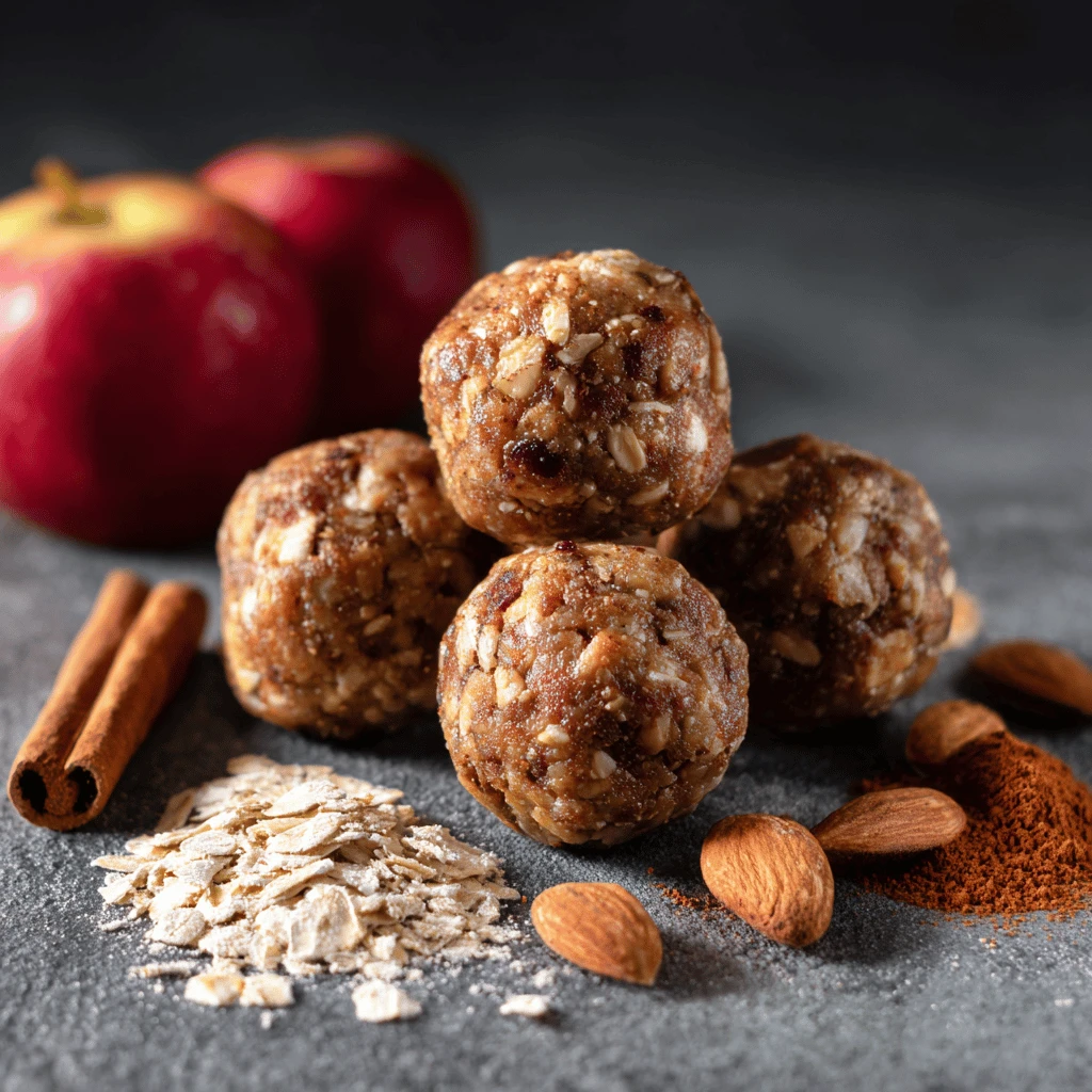 Apple Cinnamon Energy Bites: Healthy Snacks