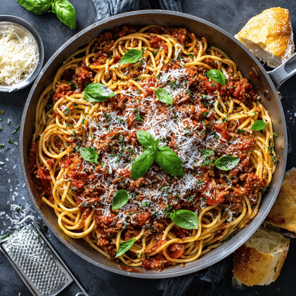 Spaghetti with Ground Beef Marinara: A Classic Comfort Food Recipe
