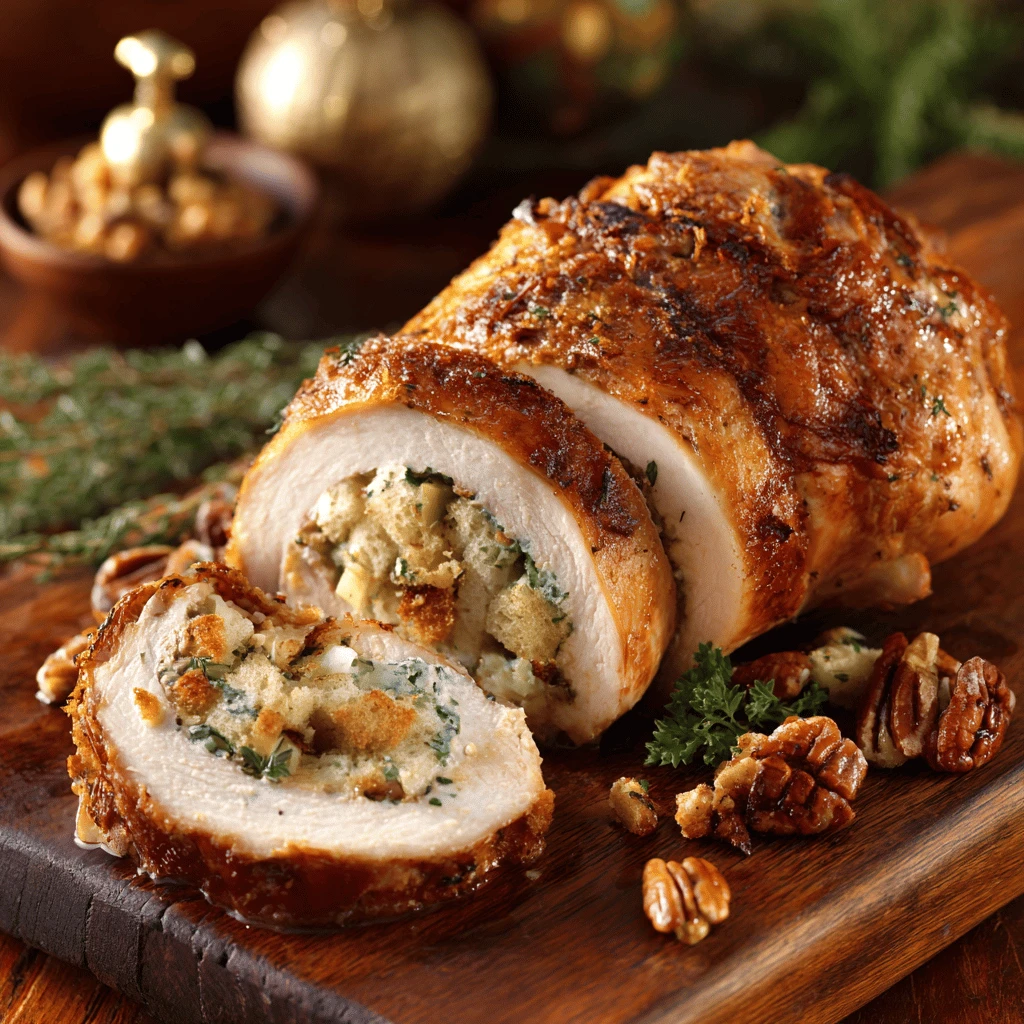 Stuffed Turkey Breast Thanksgiving Recipes
