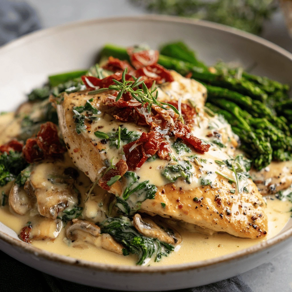 Creamy Tuscan Chicken Easy Dinner