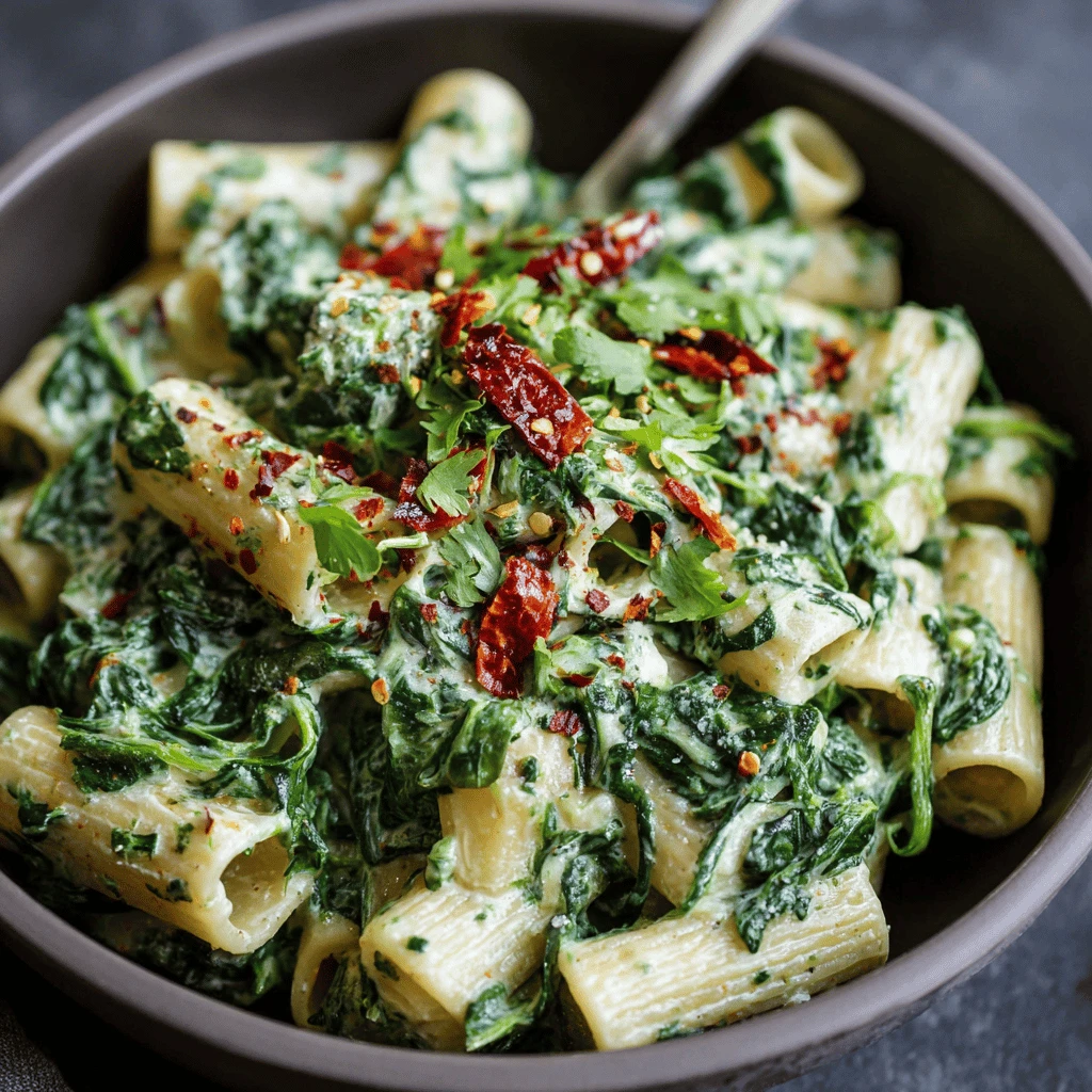 Creamy Spinach Pasta: A Delicious and Easy Weeknight Meal