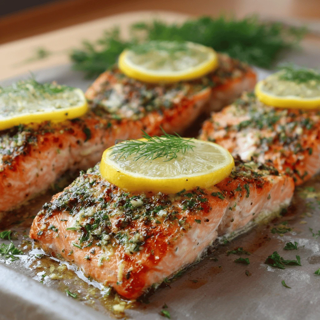 Easy Recipe Lemon Herb Salmon