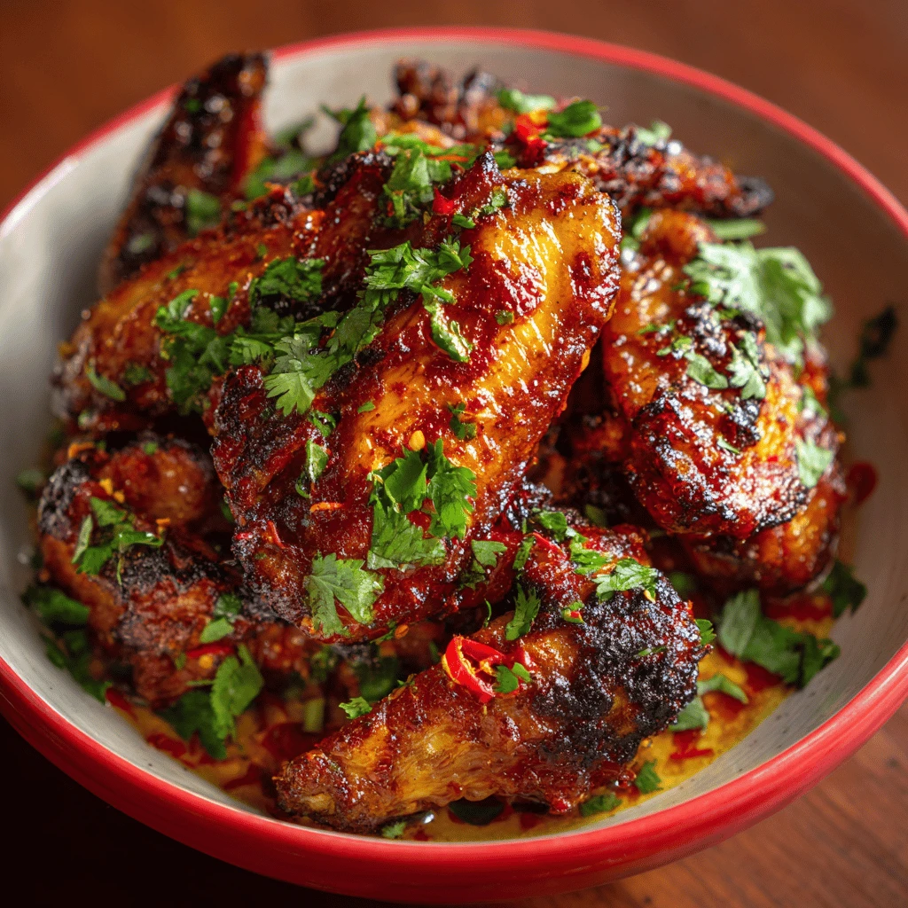 Sweet Chili Chicken Wings: A Crispy, Flavorful Delight