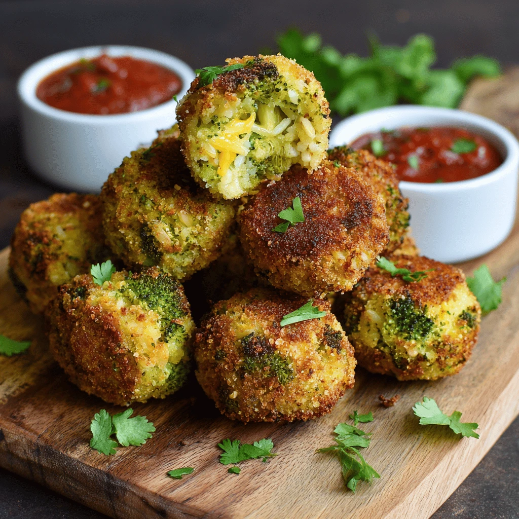 Cheesy Broccoli and Rice Balls: A Delicious and Easy Recipe