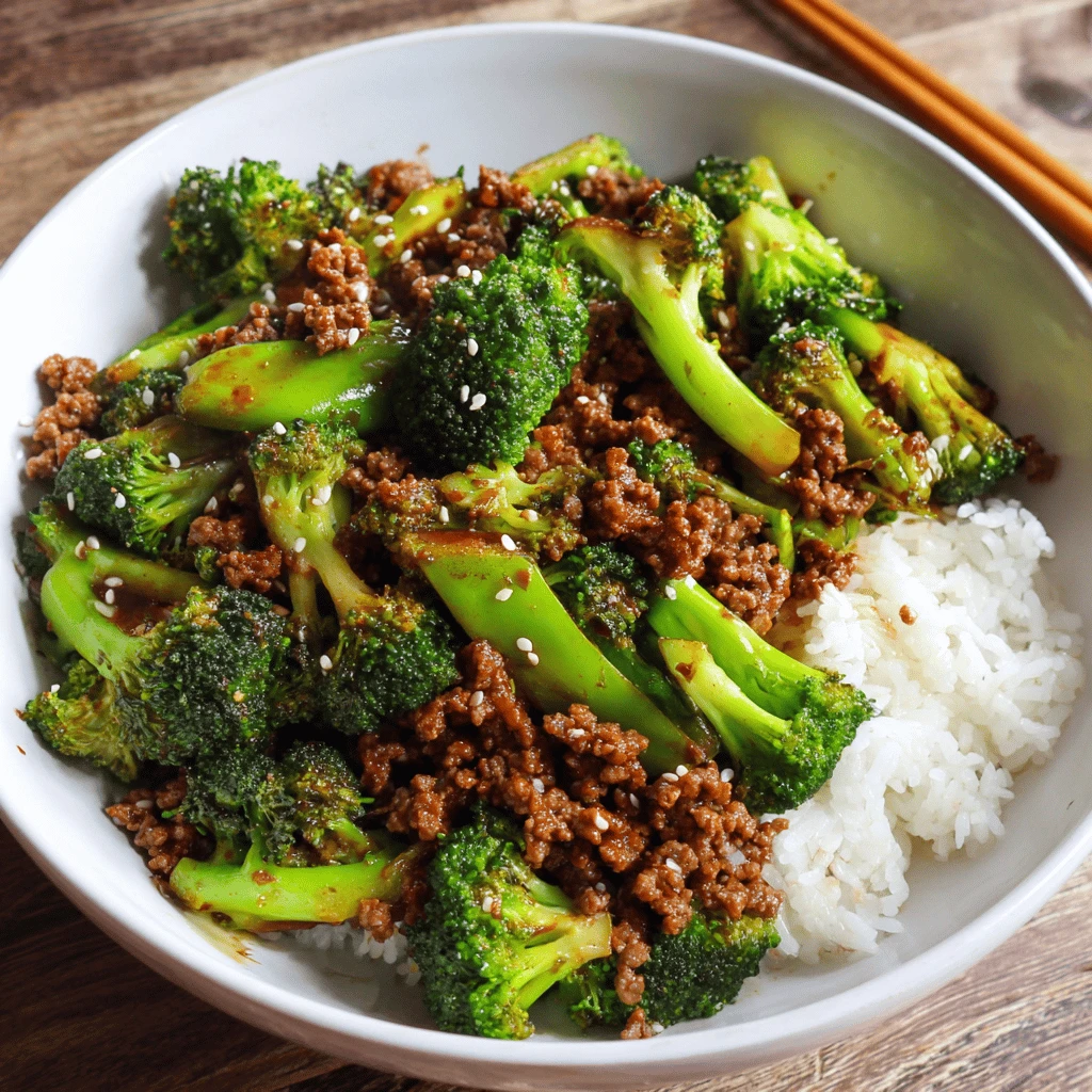 Ground Beef and Broccoli Stir-Fry: A Quick, Healthy, and Delicious Recipe