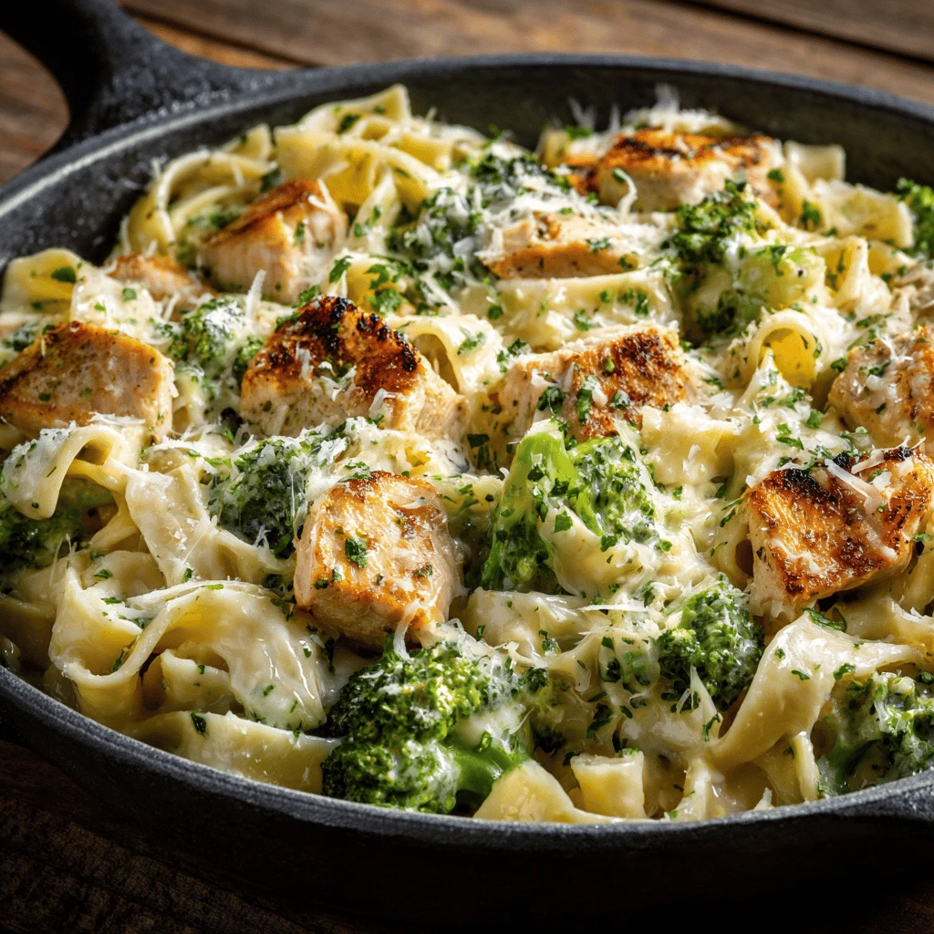 Broccoli and Chicken Alfredo: A Creamy, Comforting Delight