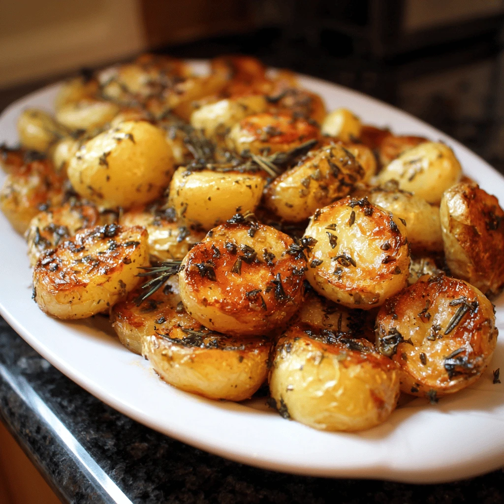 Herb Roasted Baby Potatoes for Thanksgiving