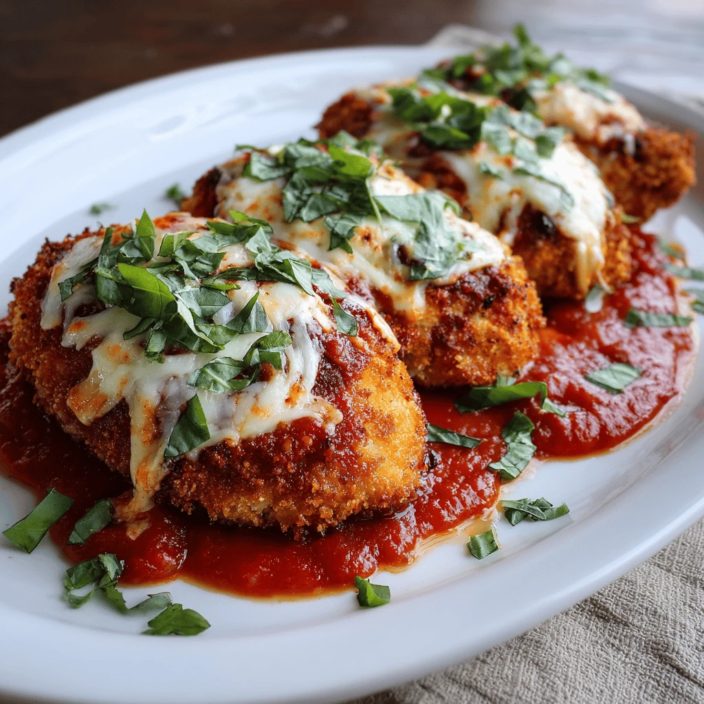 Baked Chicken Parmesan: A Crispy, Cheesy Delight