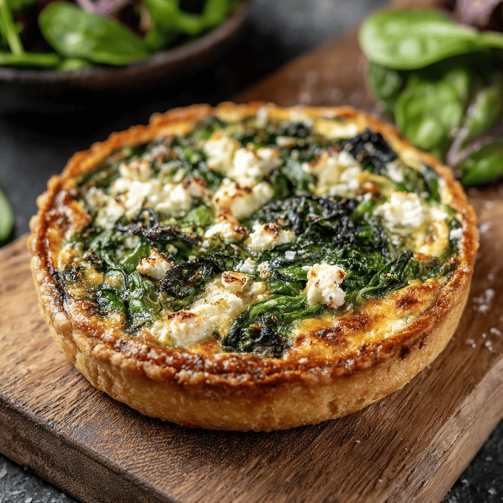 Spinach and Feta Tart: A Deliciously Savory Recipe