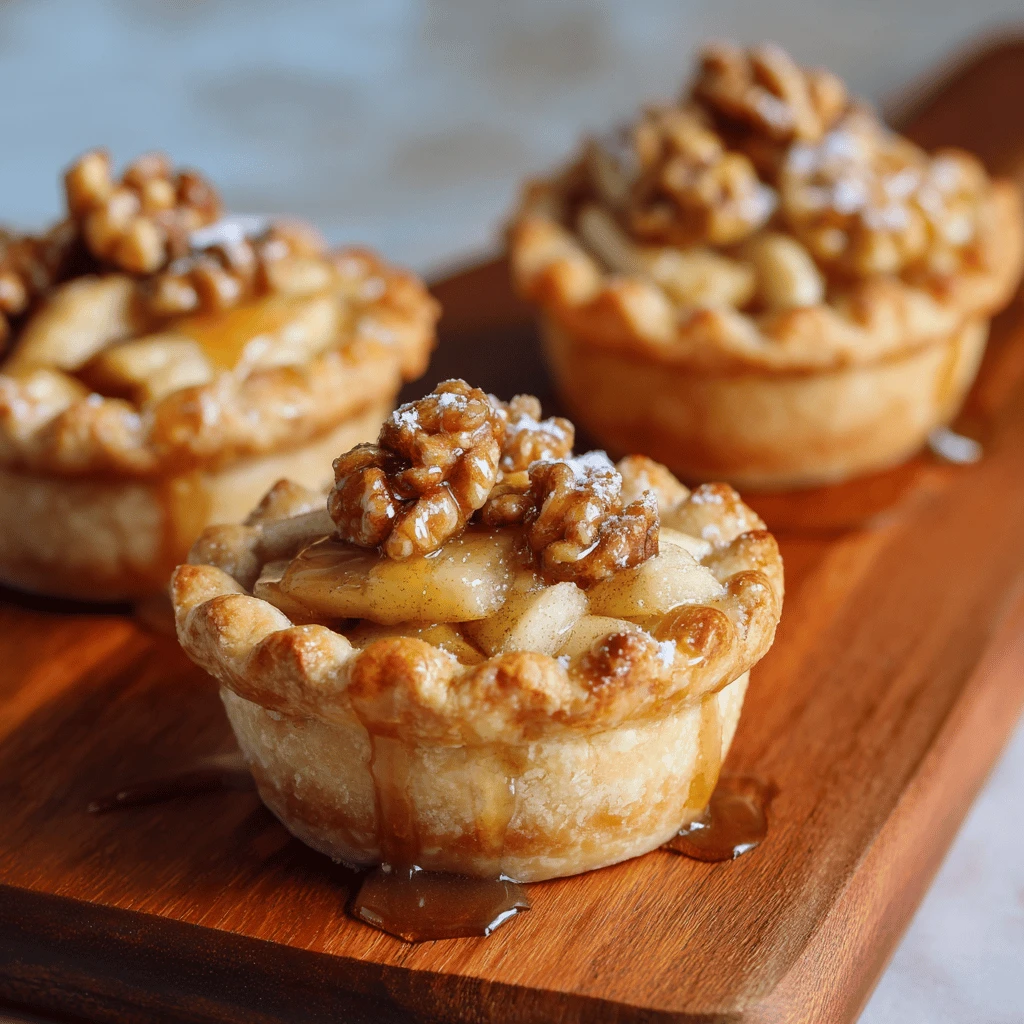Mini Apple Pies: Thanksgiving Desserts