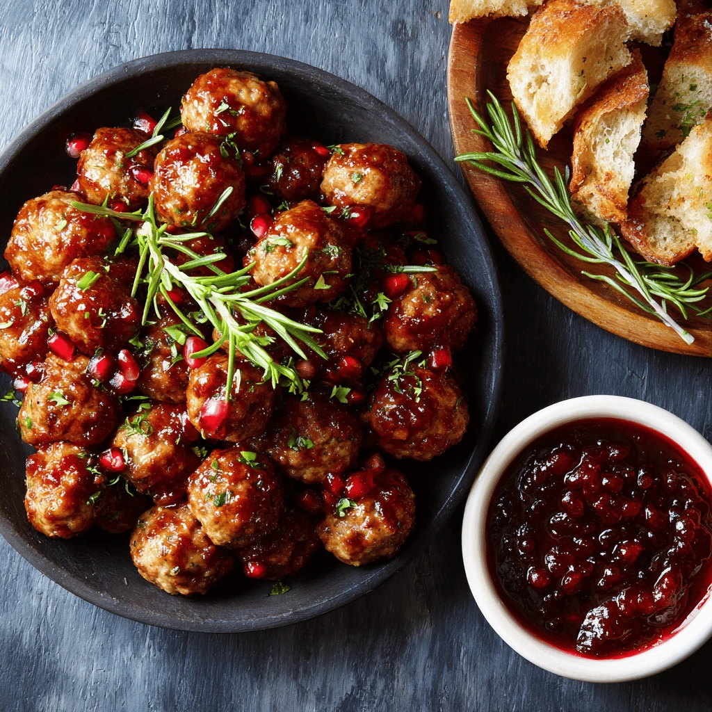 Mini Meatballs: Thanksgiving Appetizers That Are a Crowd-Pleaser
