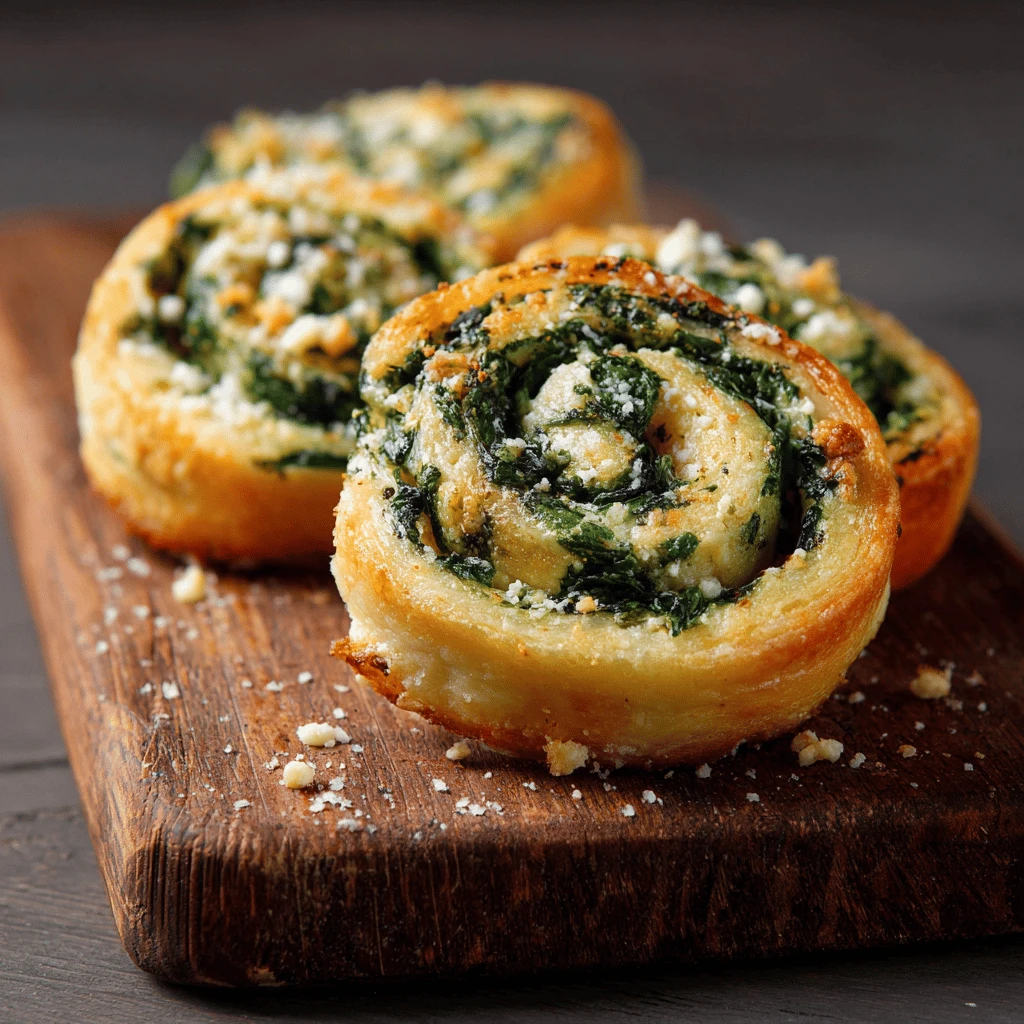 Spinach and Cheese Pinwheels: The Perfect Savory Snack