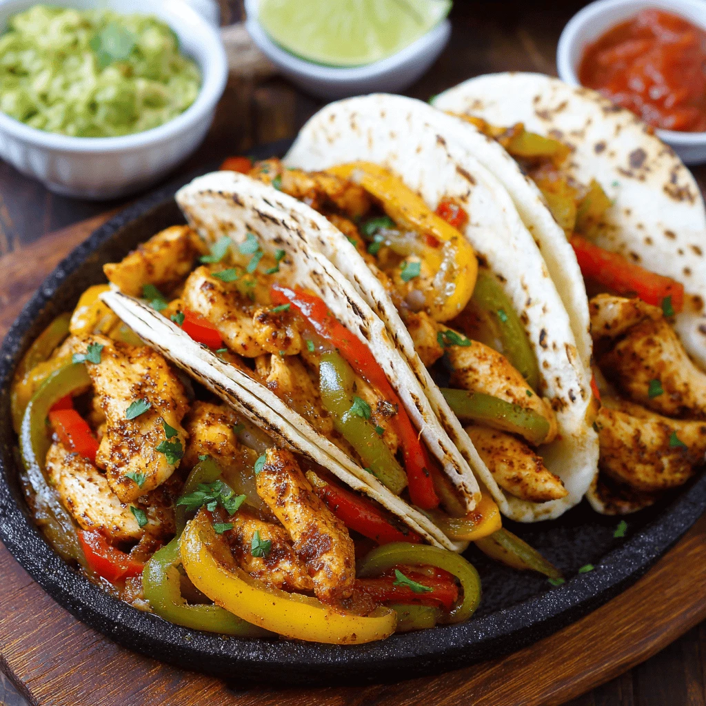 Easy Recipe Chicken Fajitas