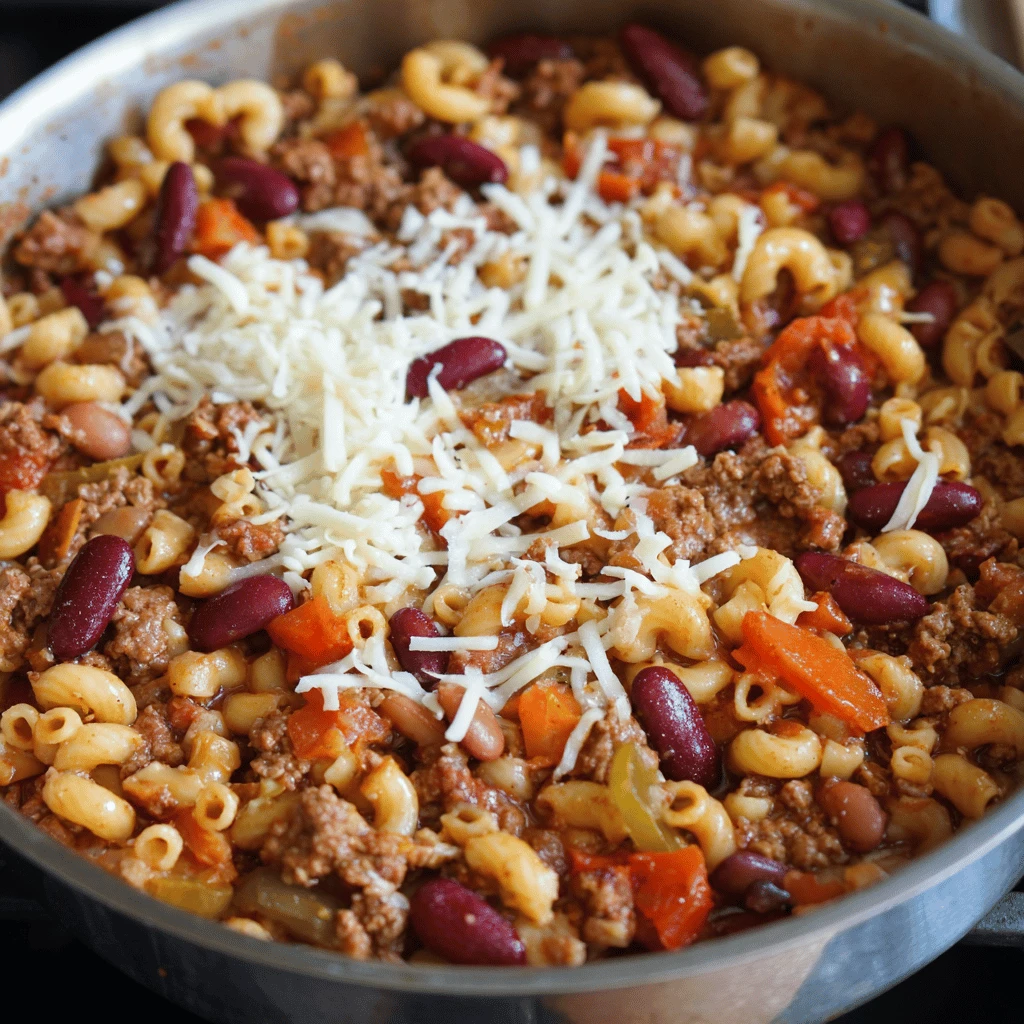 Beef and Bean Chili Mac: A Comfort Food Mashup