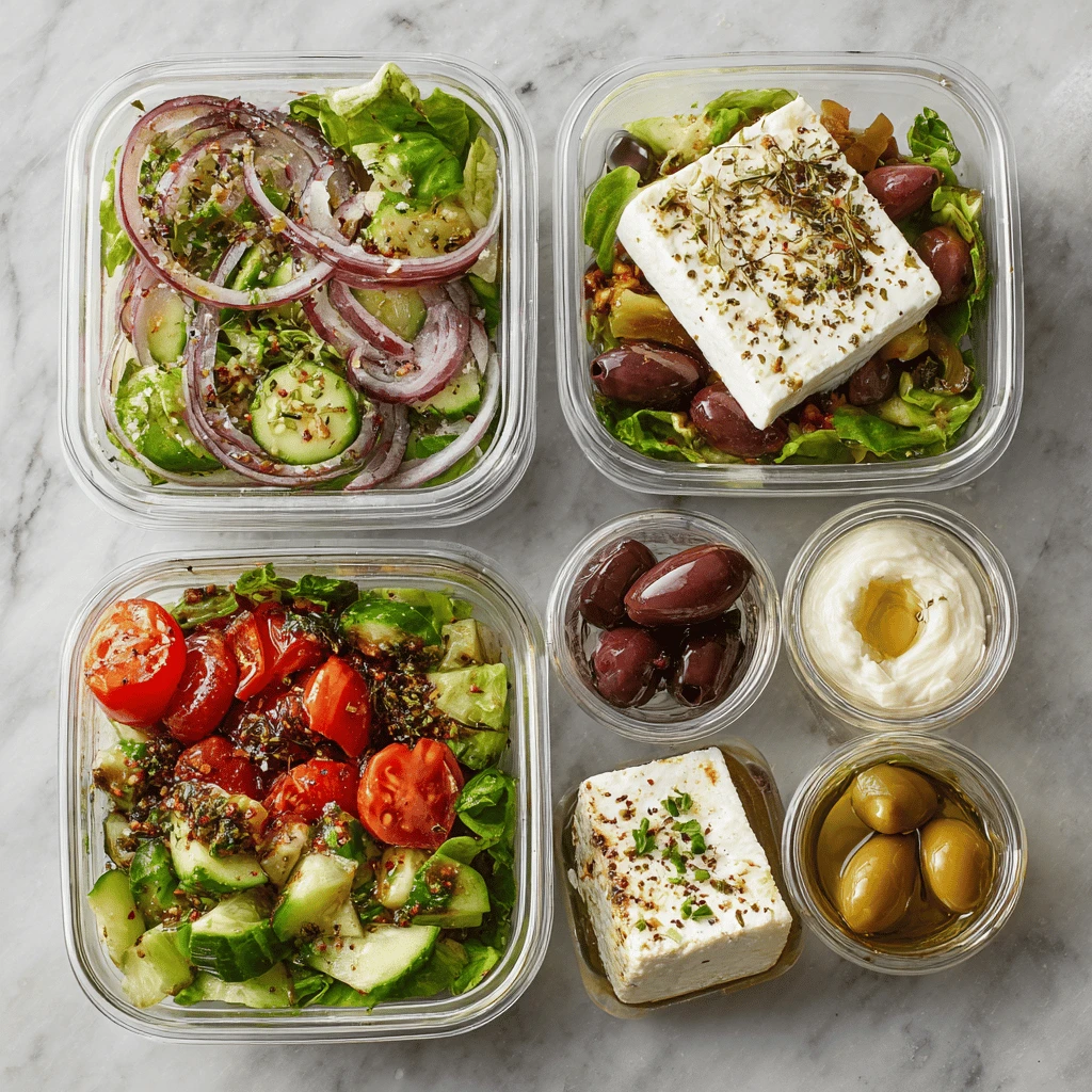 Greek Salad Meal Prep Ideas: Your Guide to Delicious & Healthy Lunches