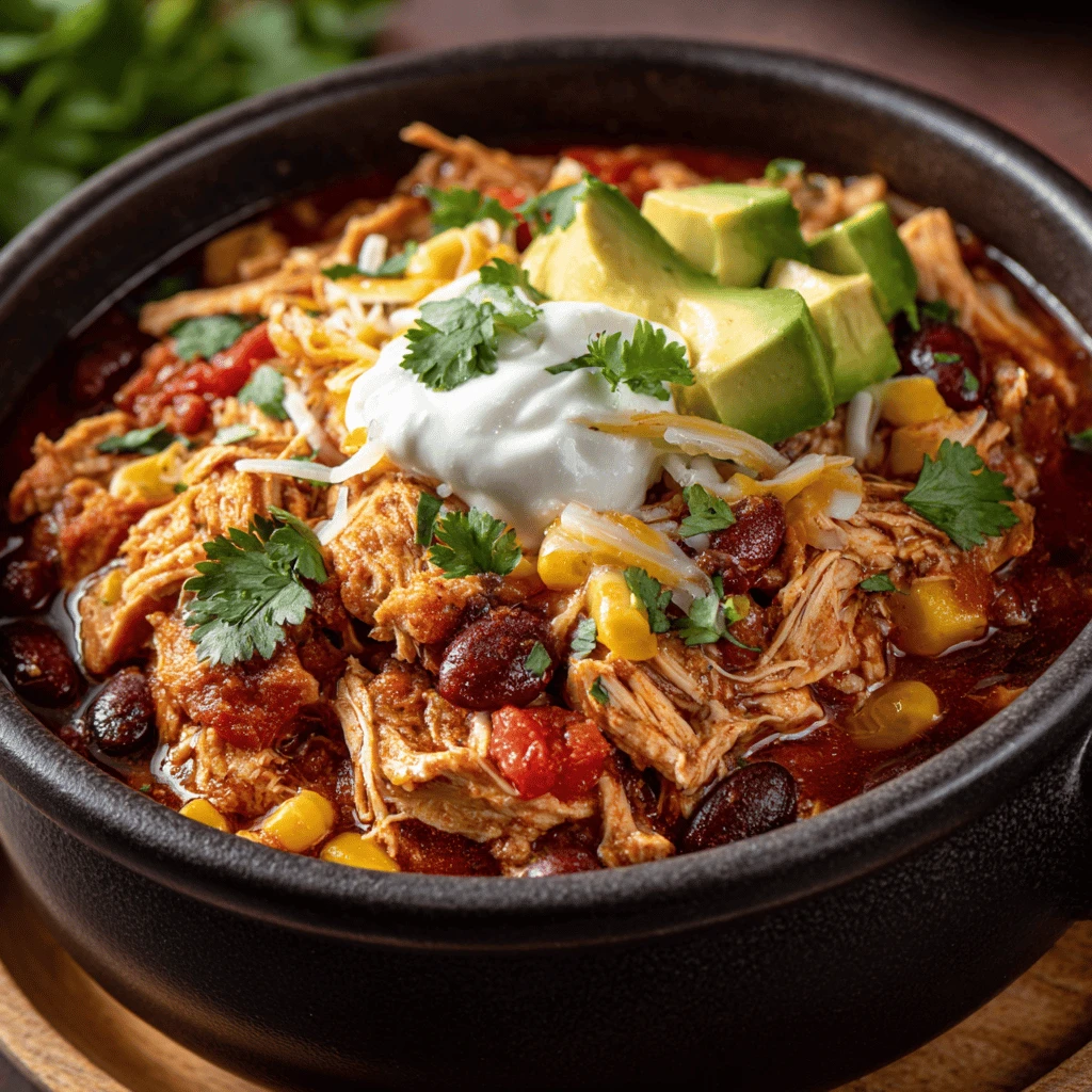Easy Crockpot Chicken Chili: A Flavorful Feast with Minimal Effort