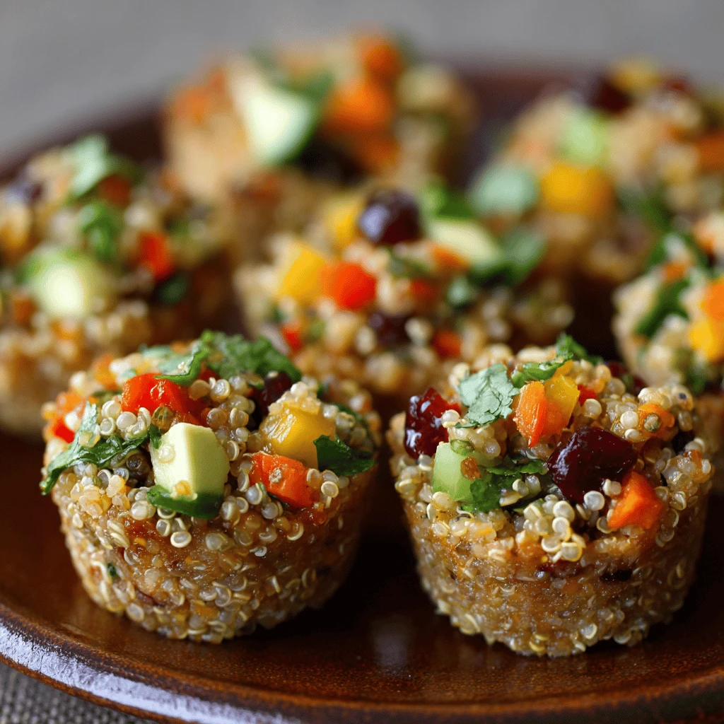 Quinoa Salad Mini Cups: The Perfect Healthy Snack