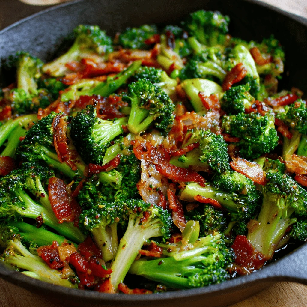 Broccoli and Bacon Skillet: A Delicious and Easy Weeknight Meal