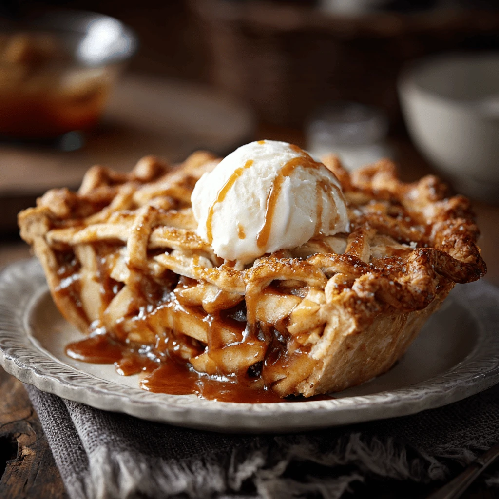 Salted Caramel Apple Pie: Thanksgiving’s Showstopping Dessert