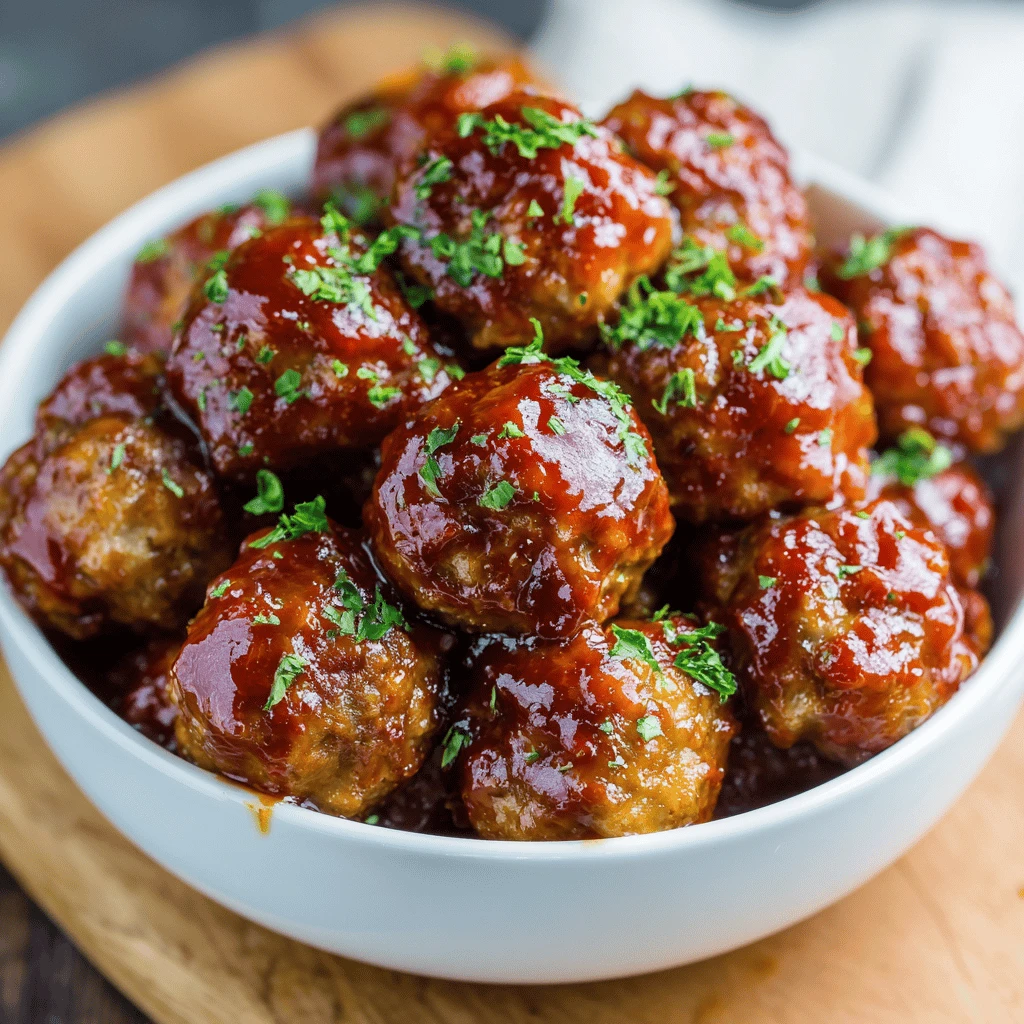 Crockpot BBQ Meatballs: The Ultimate Party Appetizer