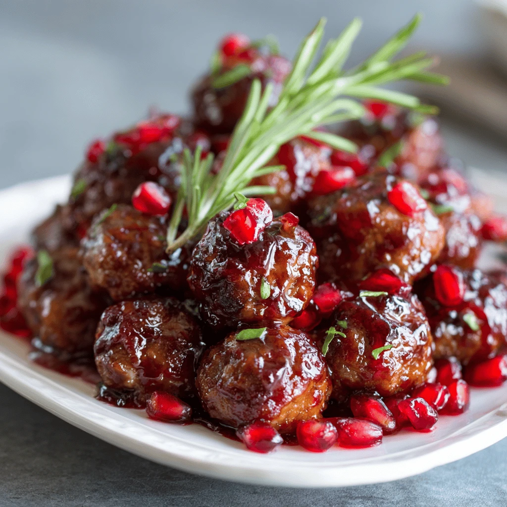 Cranberry Glazed Meatballs: The Perfect Thanksgiving Appetizer