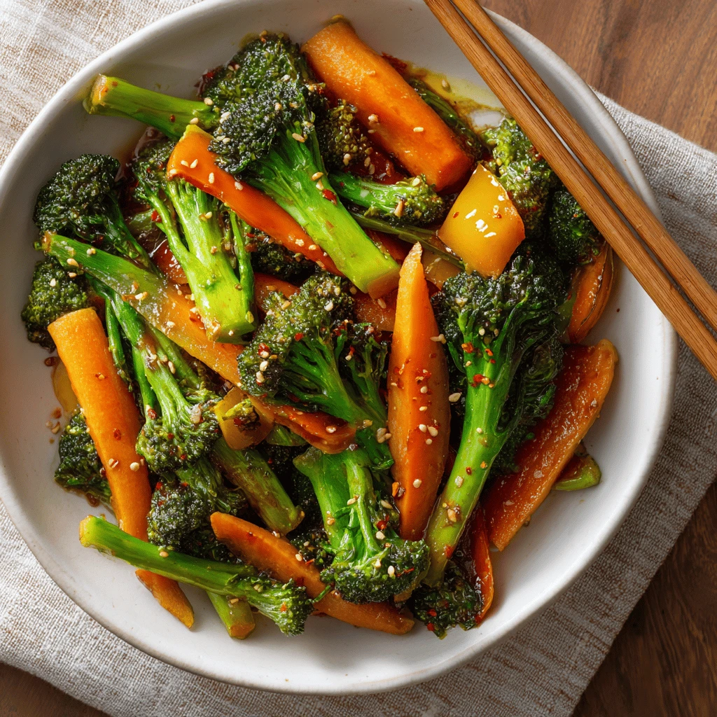 Broccoli and Carrot Stir-Fry: A Vibrant & Healthy Delight