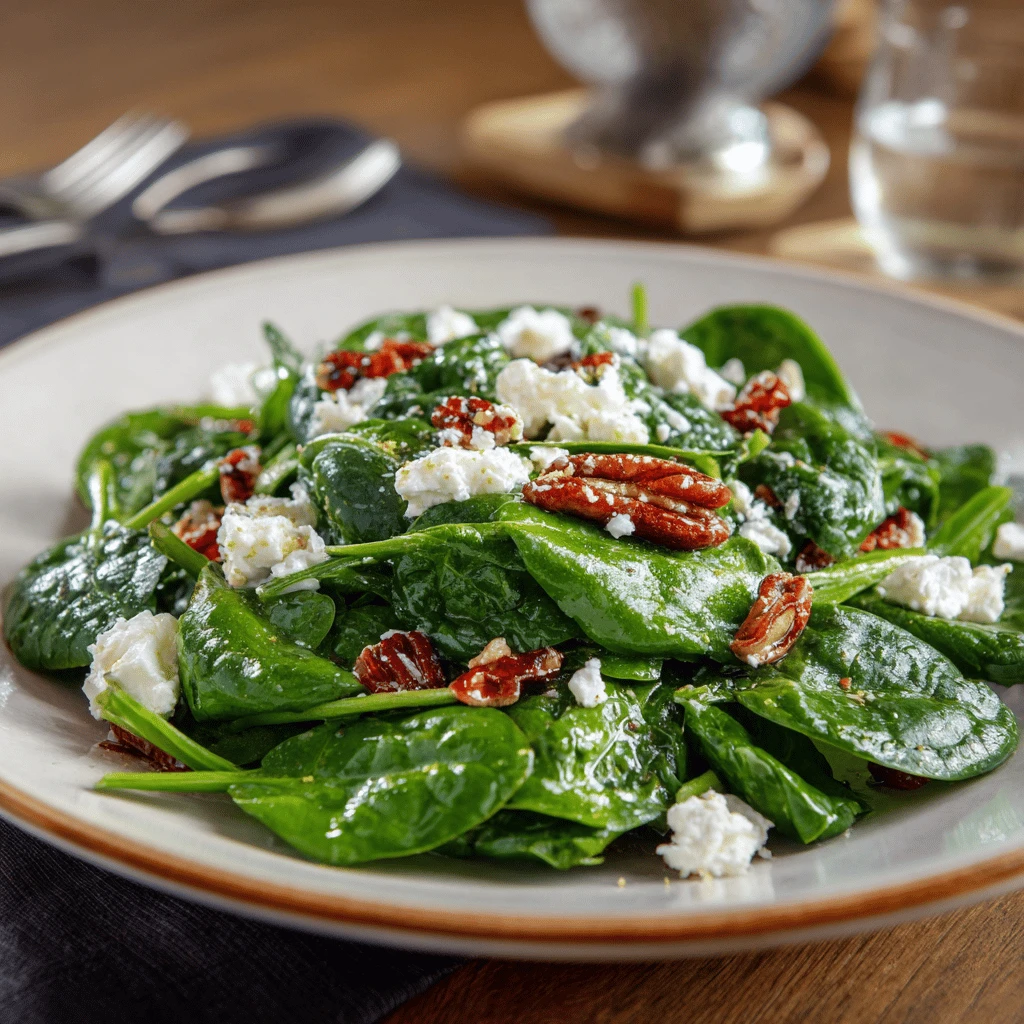 Spinach and Goat Cheese Salad: A Delightful Culinary Experience