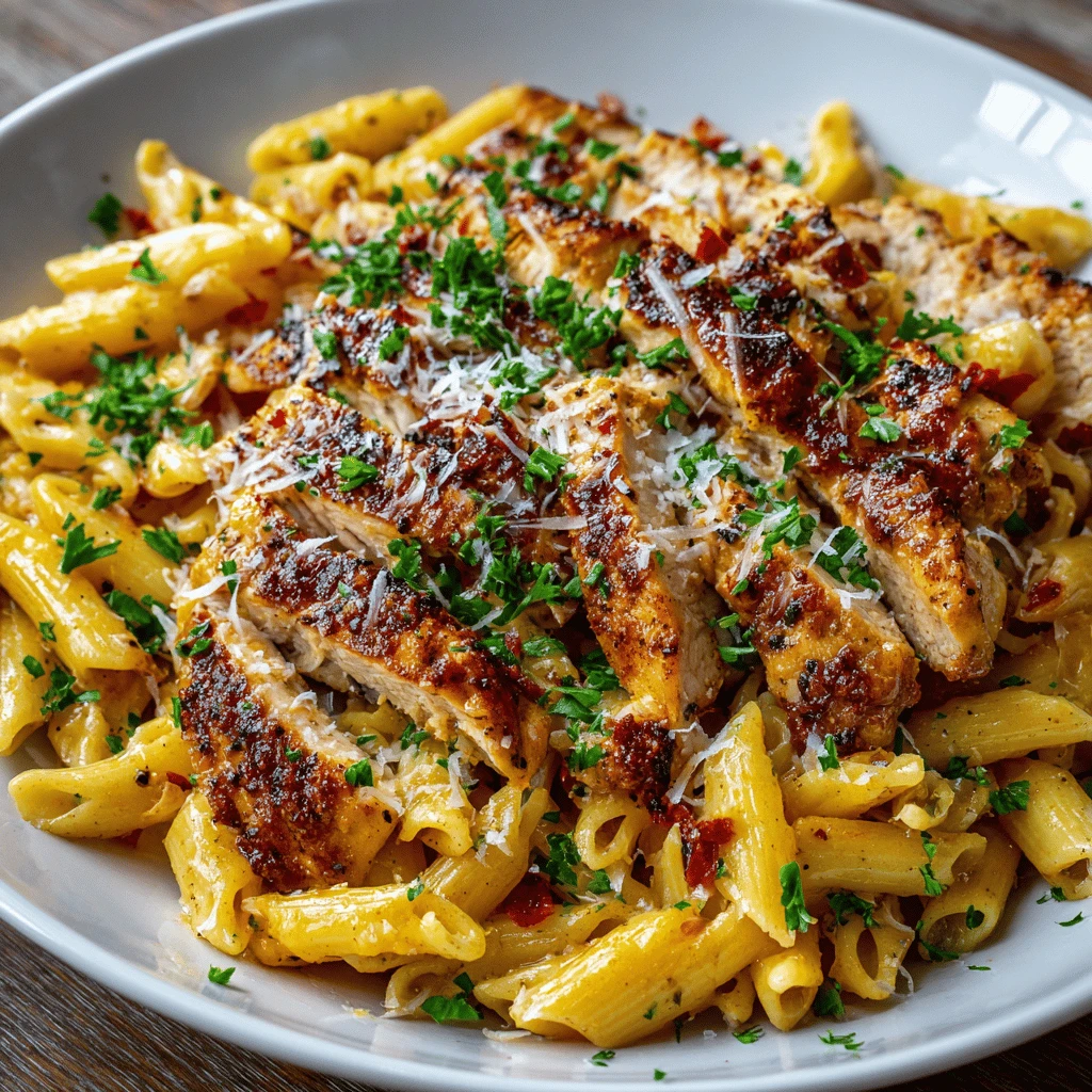 Cajun Chicken Pasta Easy Dinner