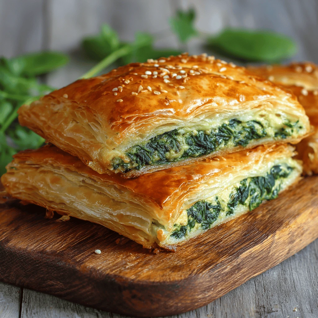 Spinach and Cheese Puff Pastry: A Delicious and Easy Recipe