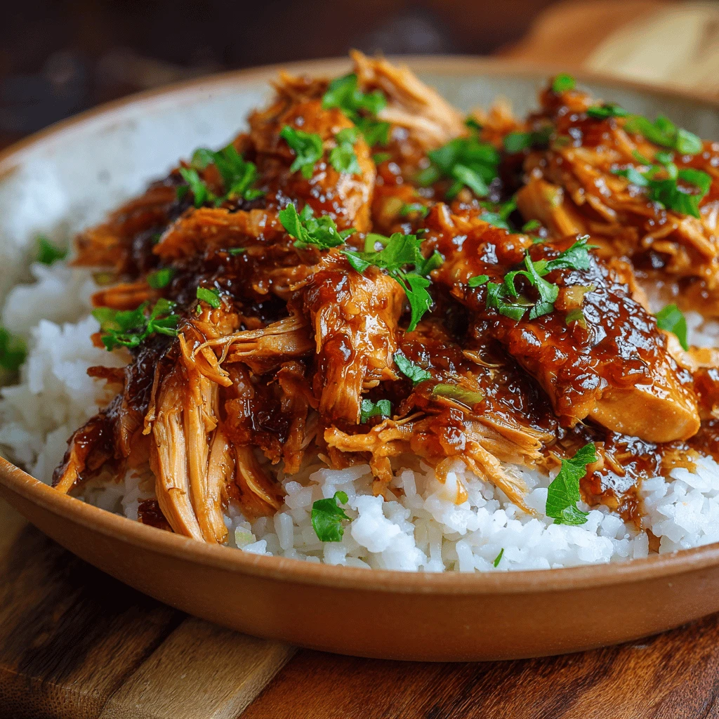 Slow Cooker Honey Garlic Chicken