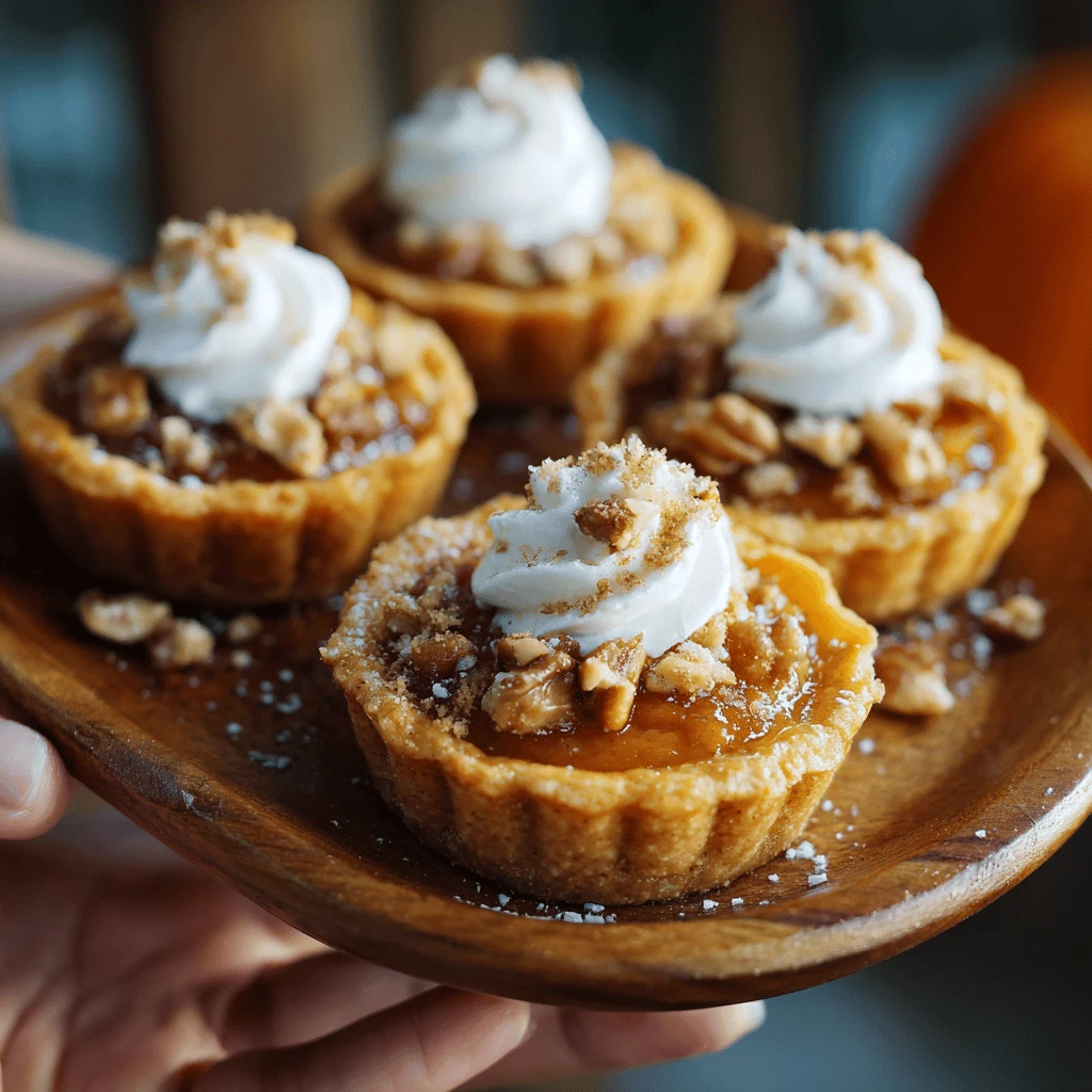 Mini Sweet Potato Pies for Thanksgiving