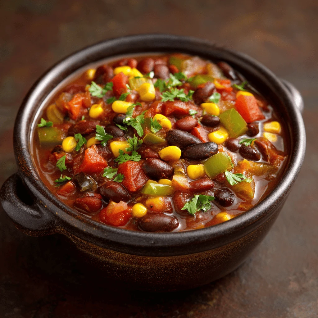Slow Cooker Vegetarian Chili: A Hearty & Flavorful Delight