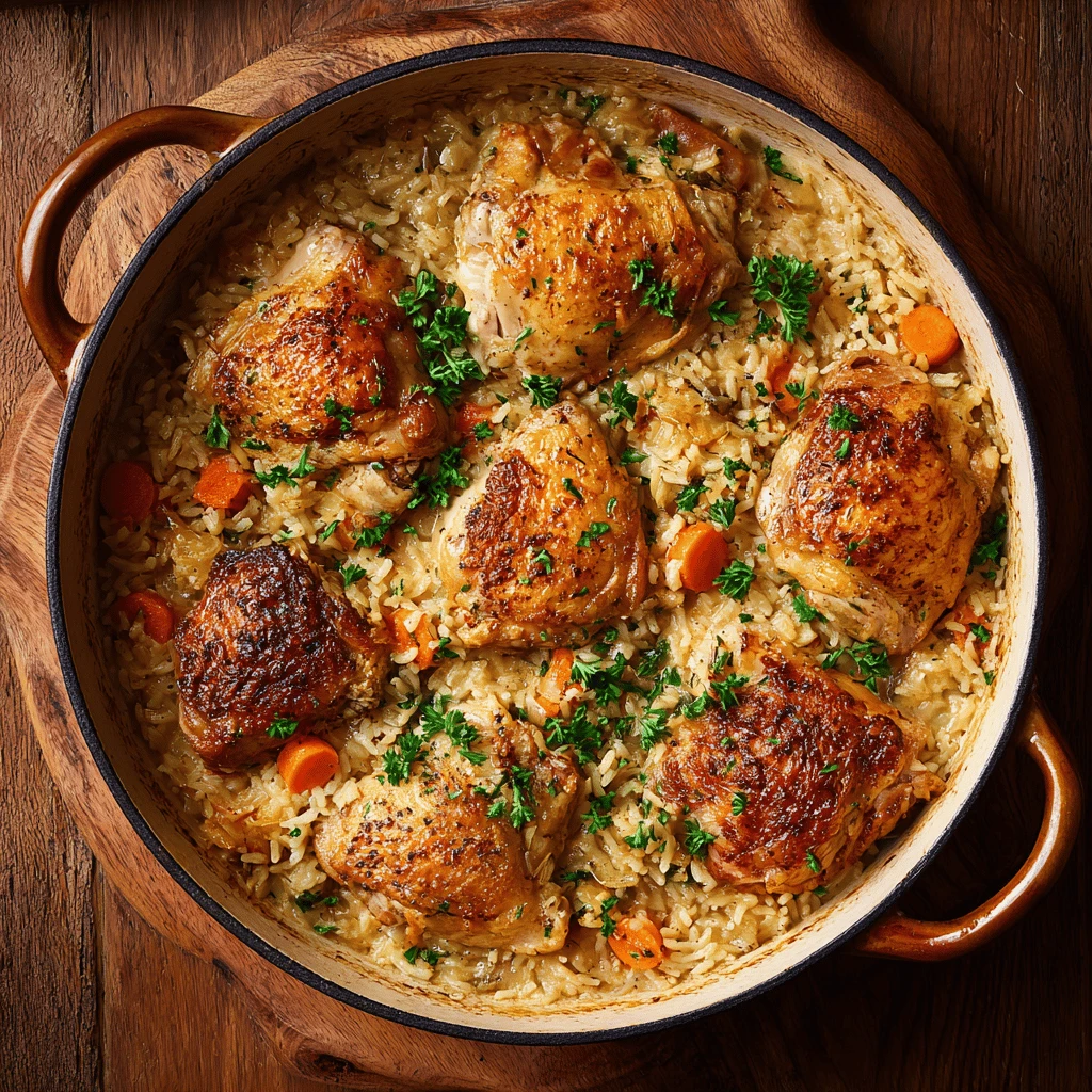 One-Pot Chicken and Rice: Effortless Flavor in a Single Pan