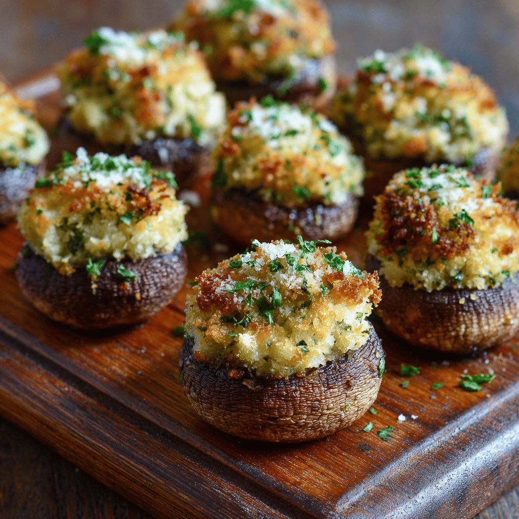 Parmesan Stuffed Mushrooms: The Ultimate Thanksgiving Appetizer