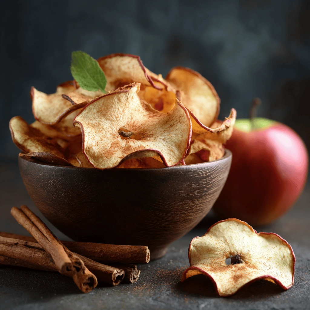 Baked Apple Chips Snack: A Crispy, Healthy Delight